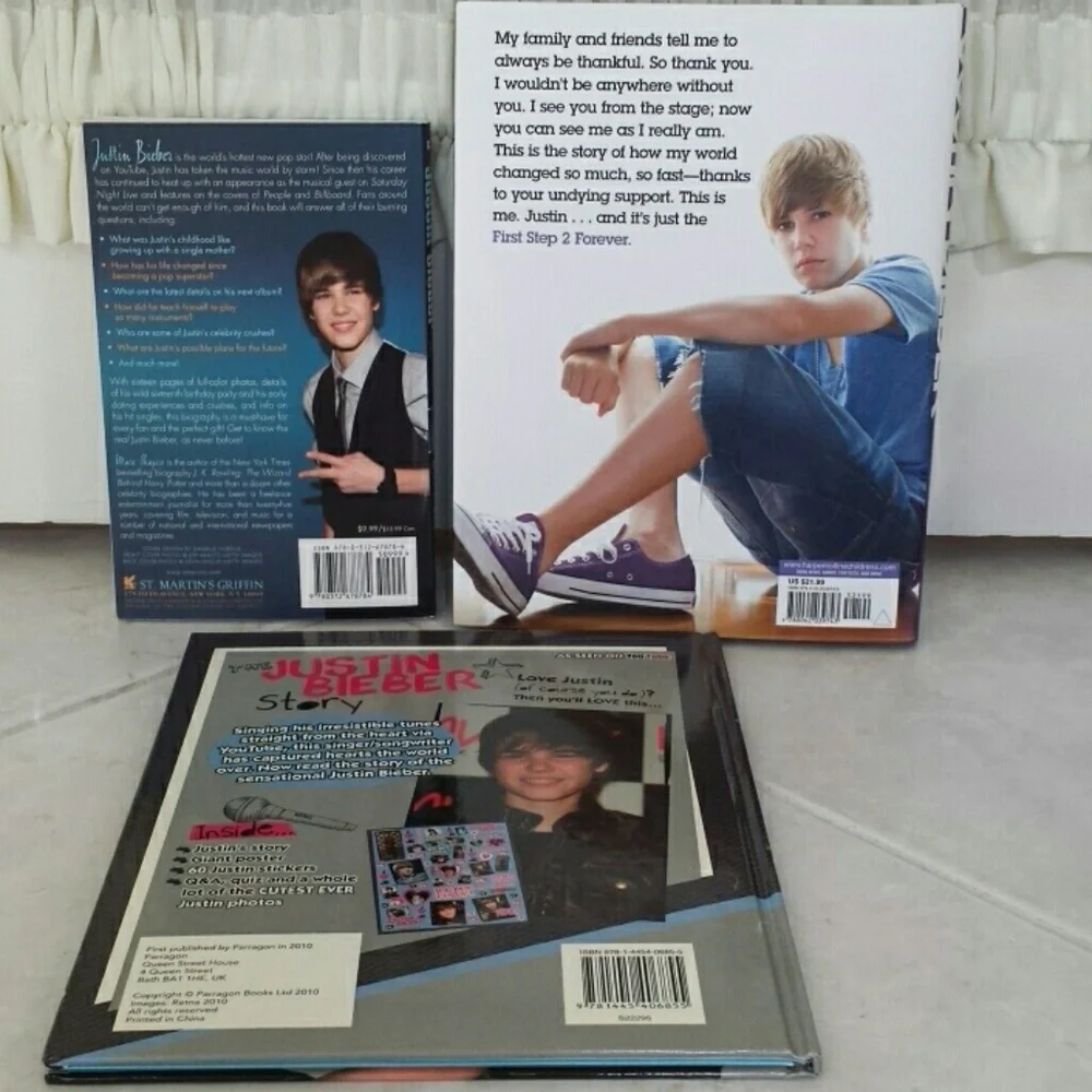 Justin Bieber set three
